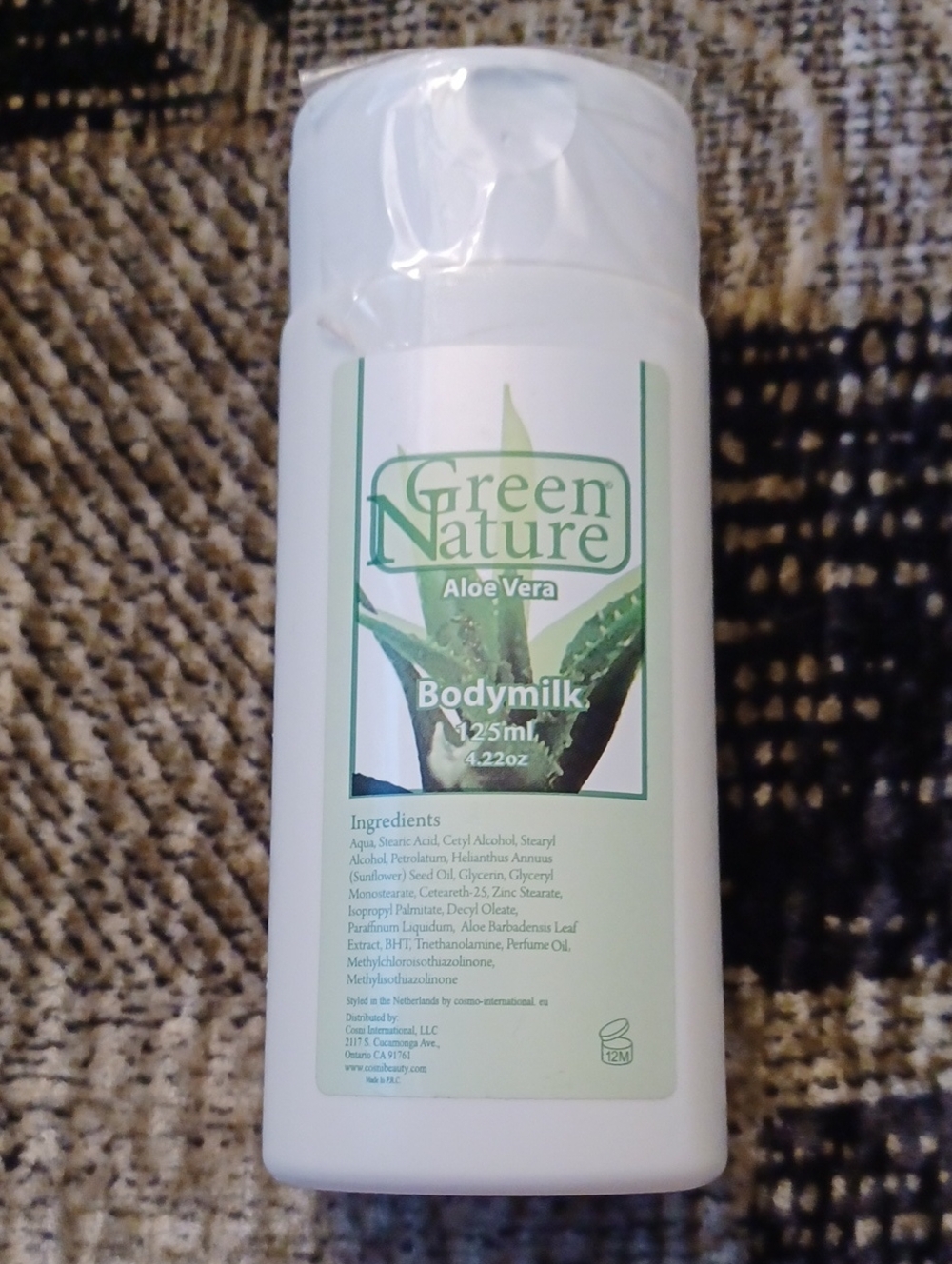 4/$30 New Aloe Vera Bodymilk – 125 mL